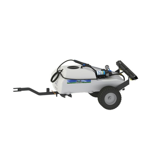 24 Gallon Deluxe Trailer Broadcast Sprayer, 7 Foot Swath