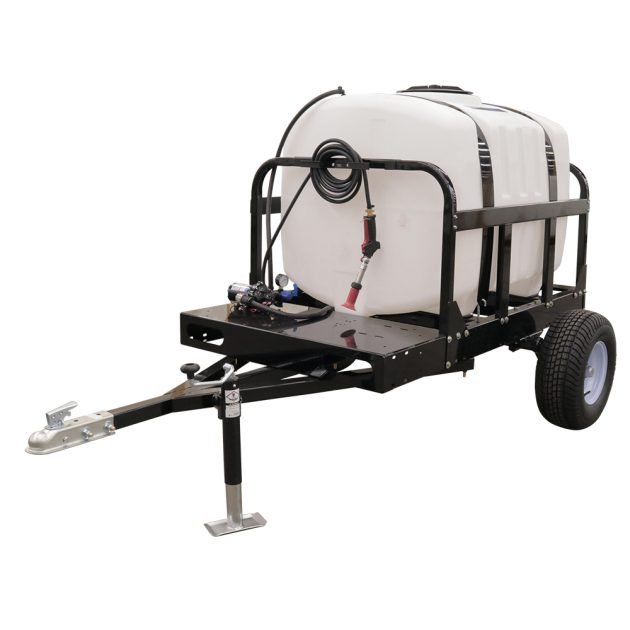 200 Gallon Broadcast Trailer Sprayer, 52 Foot Swath