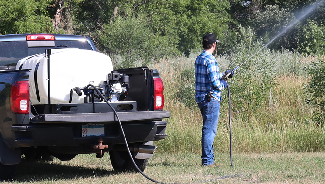 Spraying