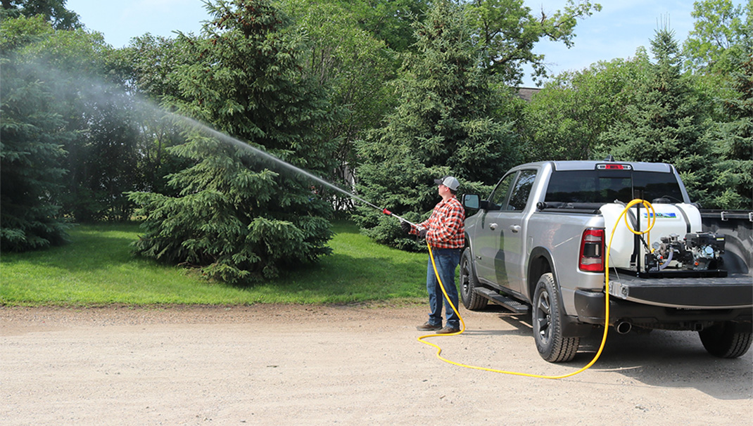 Spraying