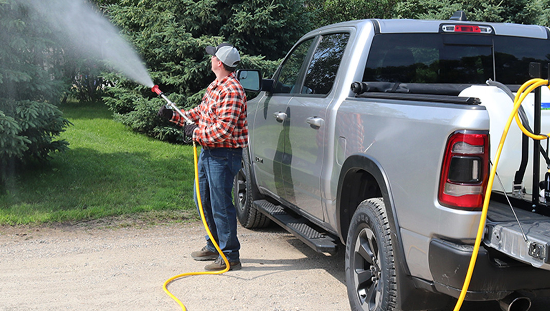 Spraying